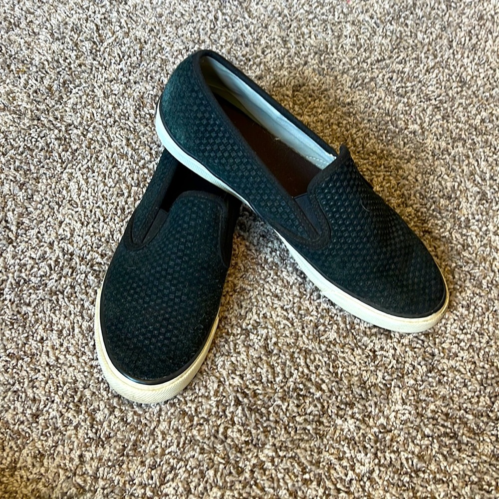 Sperry Black Slipon Shoes